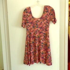 Simple floral dress